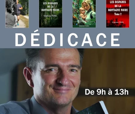 Dédicace de Stéphane POIREL à la Librairie TAPAGE
